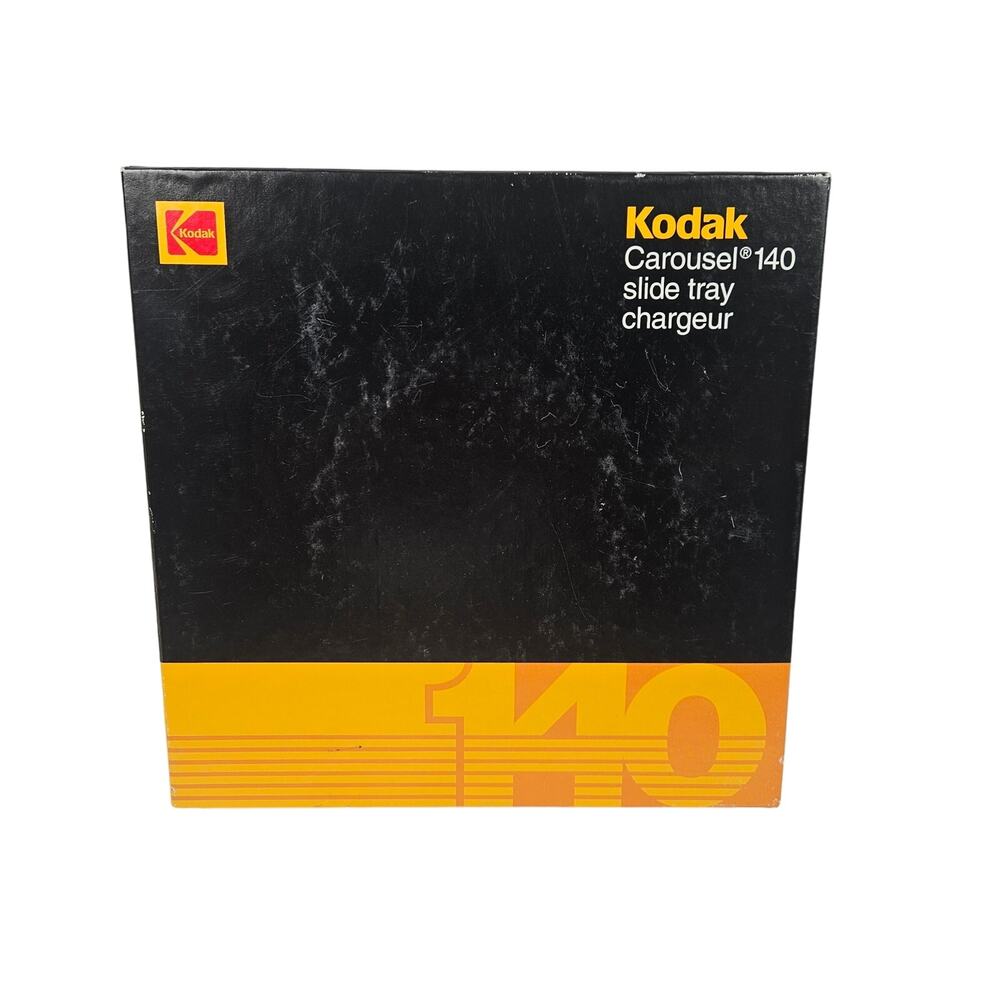 Vintage Kodak Carousel Transvue 140 Film Slide Projector Tray Original Box
